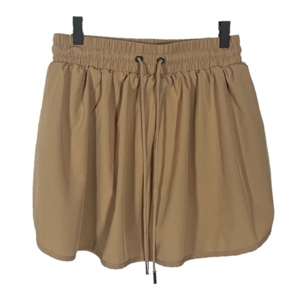 Claudie Pierlot Elastic Drawstring Skort Size Small